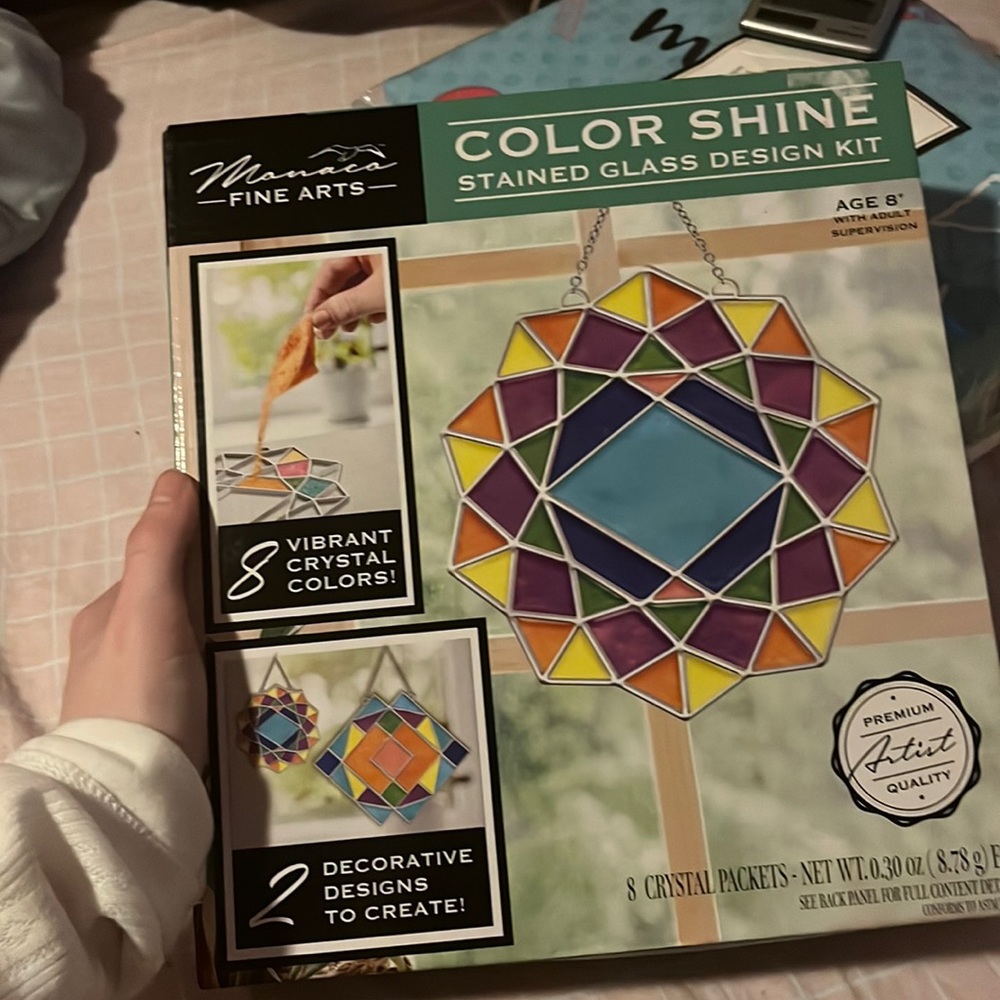 Color shine stained glass design kit